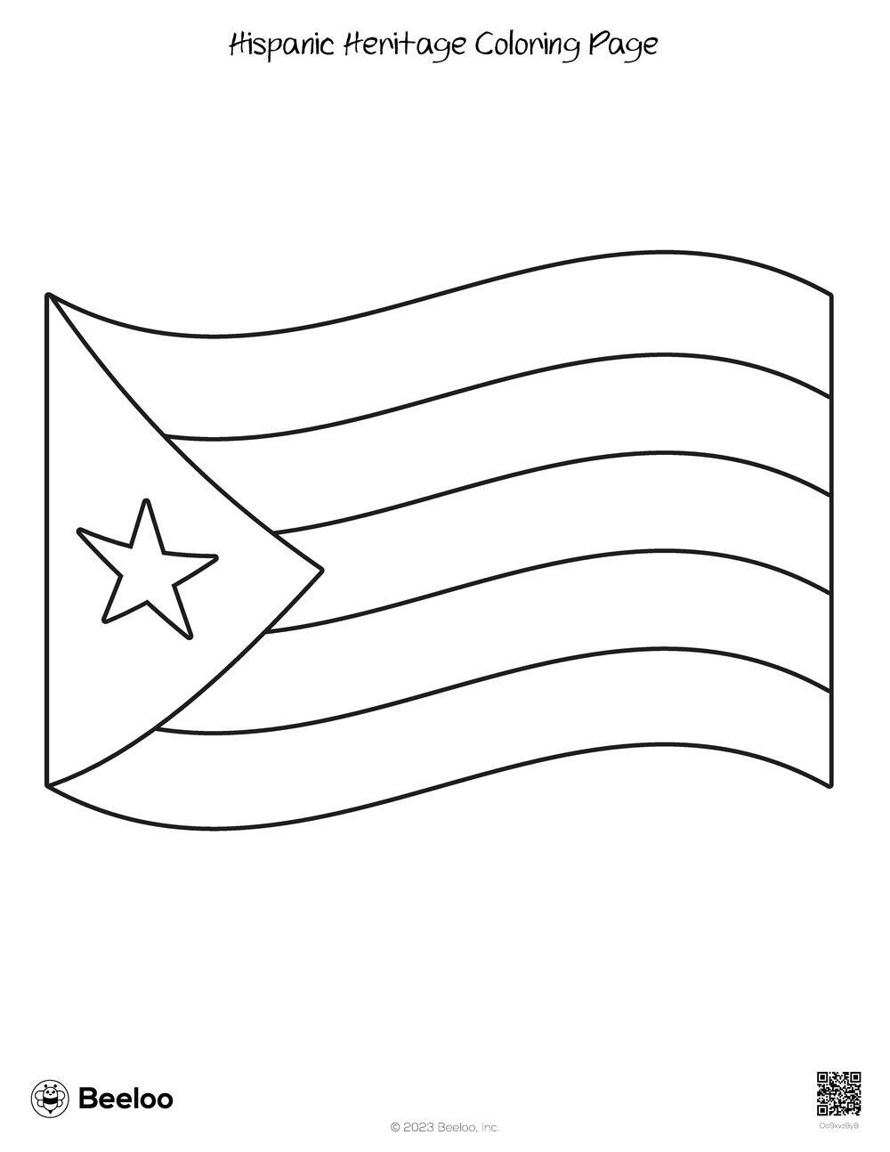 Hispanic Heritage Coloring Page Beeloo Printable Crafts And Activities For Kids