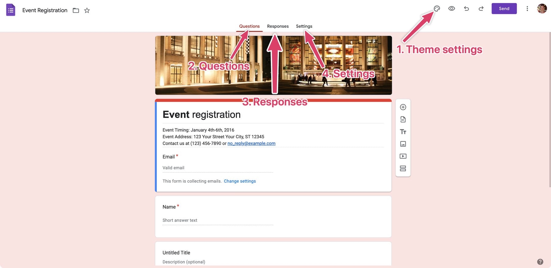 How To Create A Google Form For Event Registration In 2024
