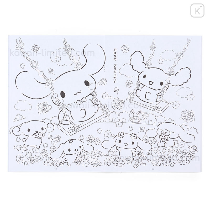 cinnamoroll coloring pages printable
