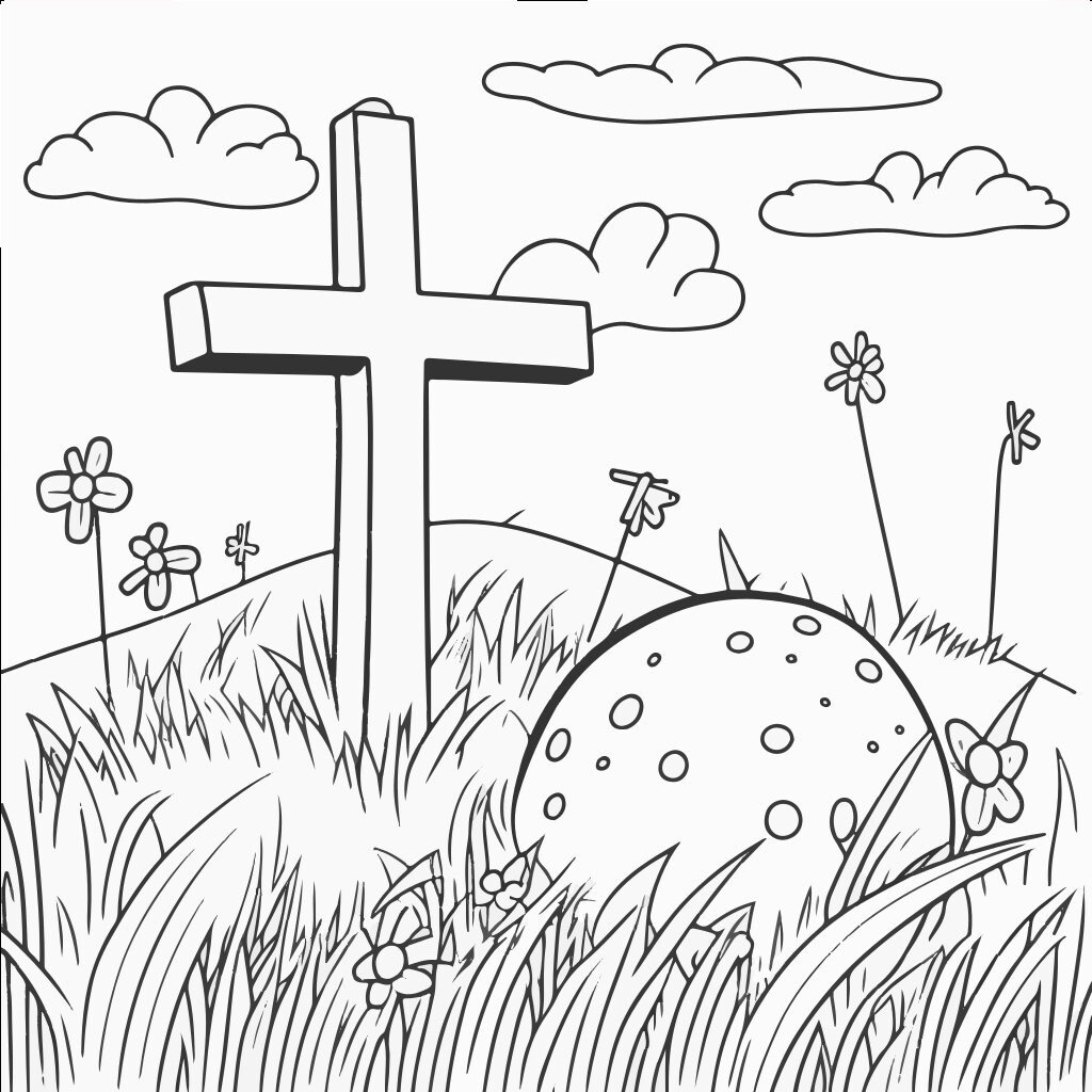 religious free printable religious easter coloring pages
