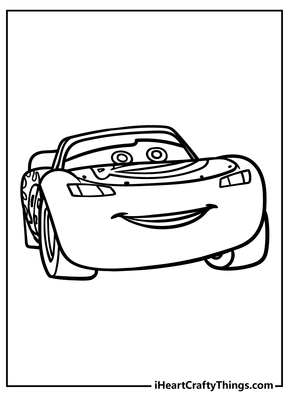 lighting mcqueen coloring pictures