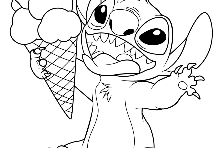 Lilo And Stitch Coloring Pages Free Printable PDFs WakeTheKids