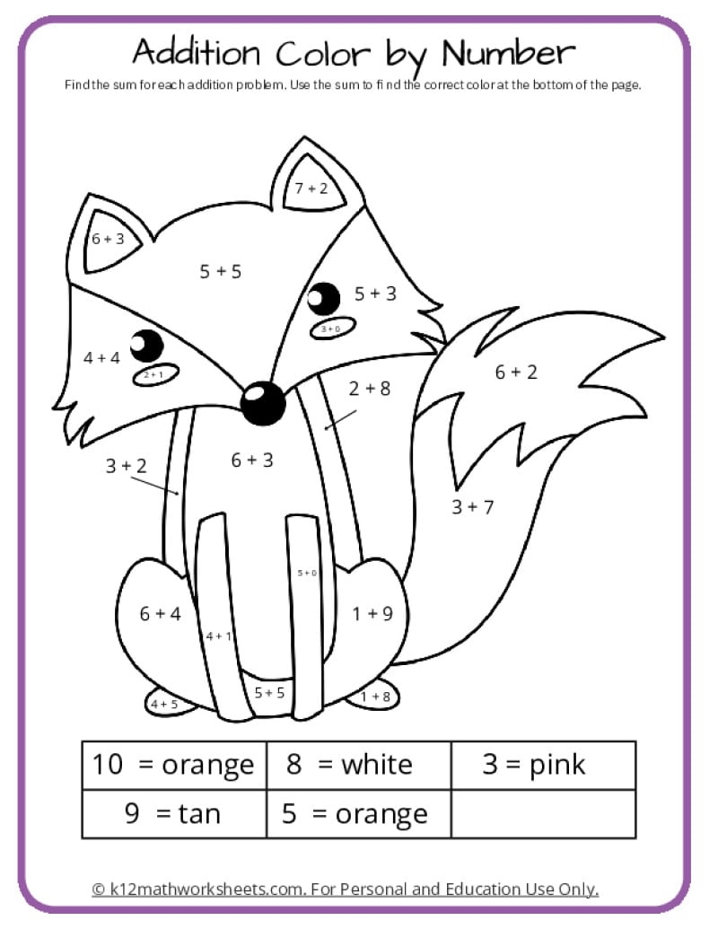 multiplication coloring worksheets pdf