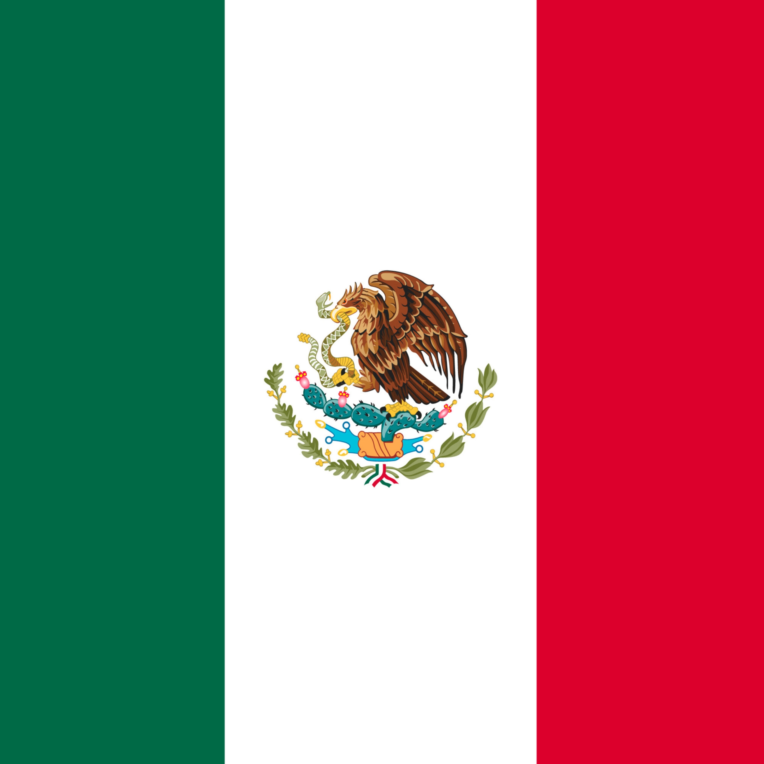 coloring page of mexican flag