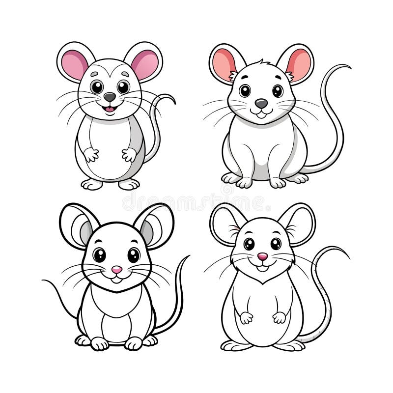 Mouse Coloring Stock Illustrations 4 142 Mouse Coloring Stock Illustrations Vectors U0026 Clipart Dreamstime