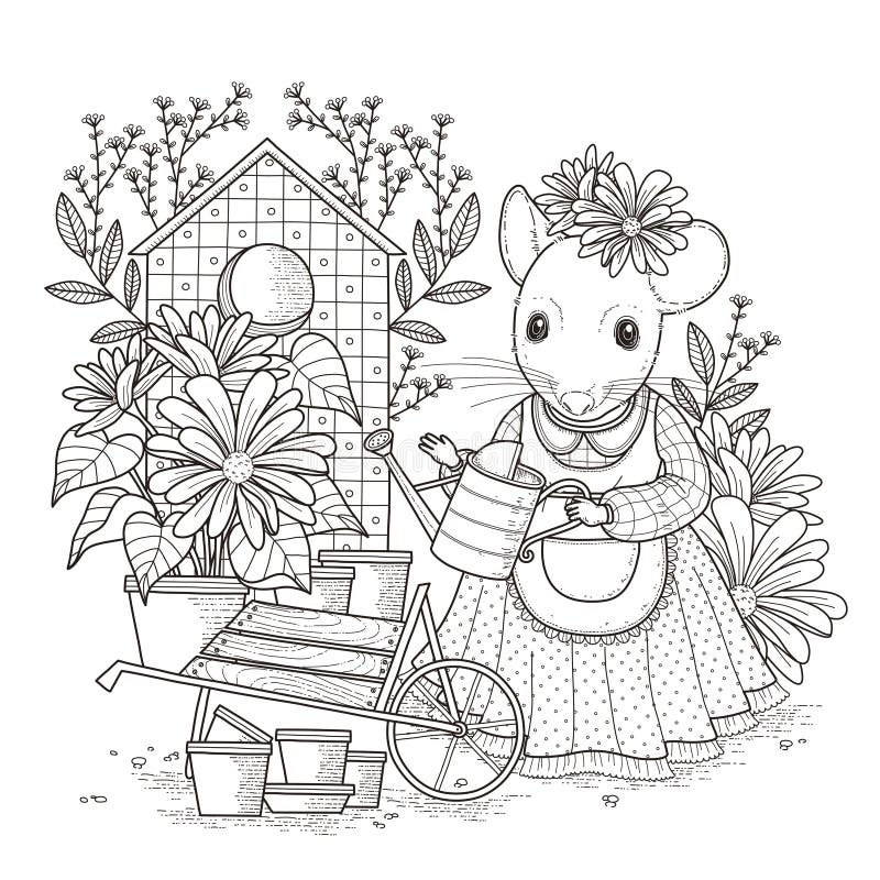 Mouse Coloring Stock Illustrations 4 142 Mouse Coloring Stock Illustrations Vectors U0026 Clipart Dreamstime