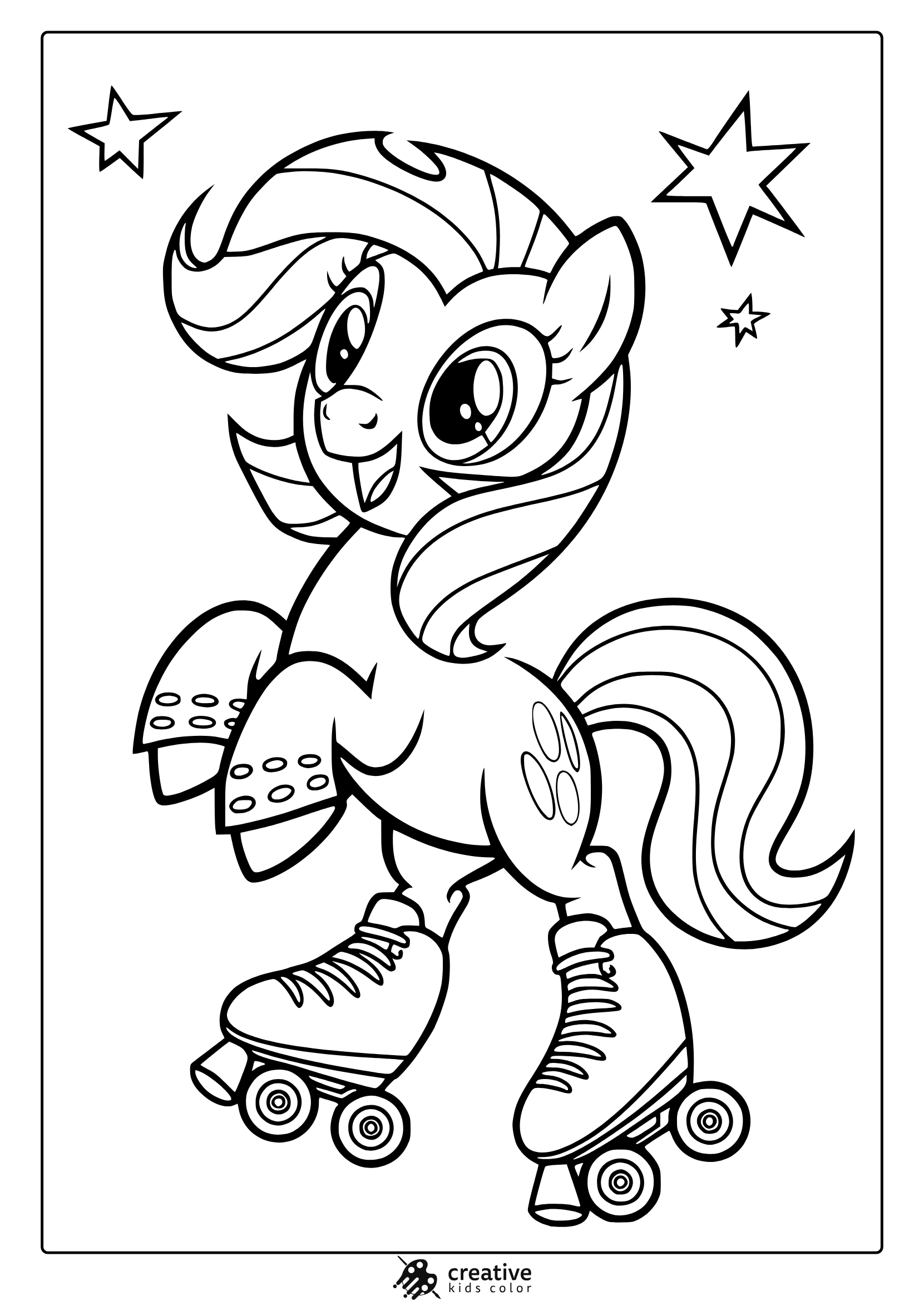 my little pony pictures to color