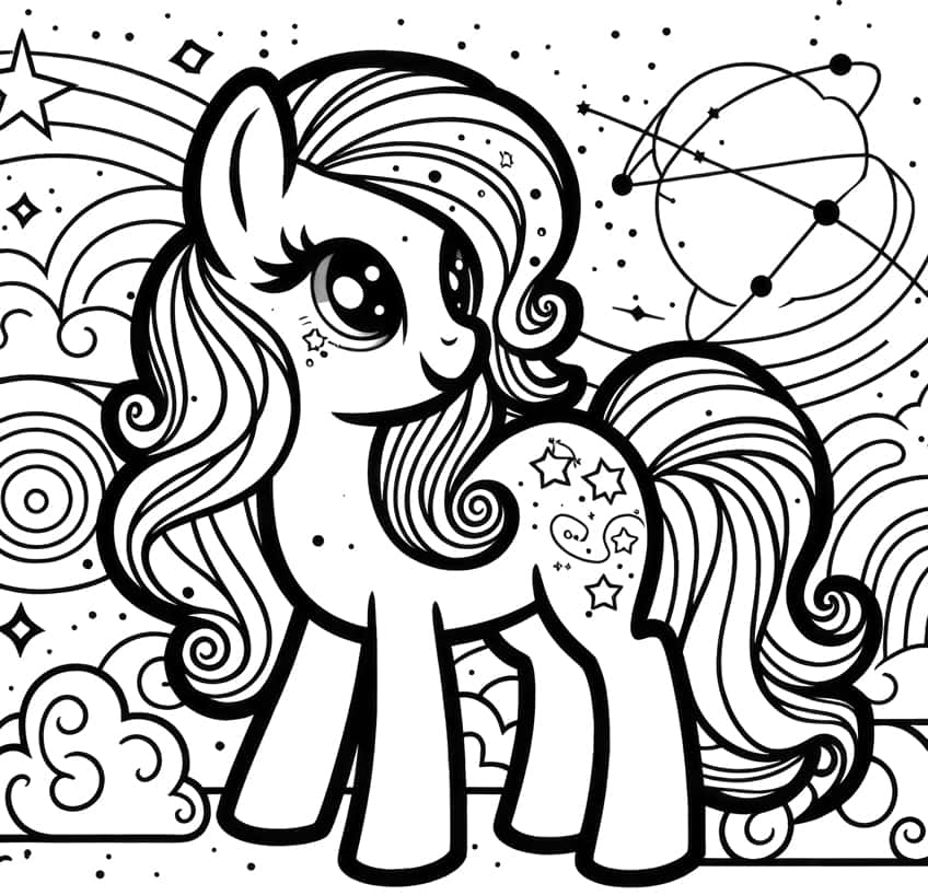 my little pony printable coloring pages