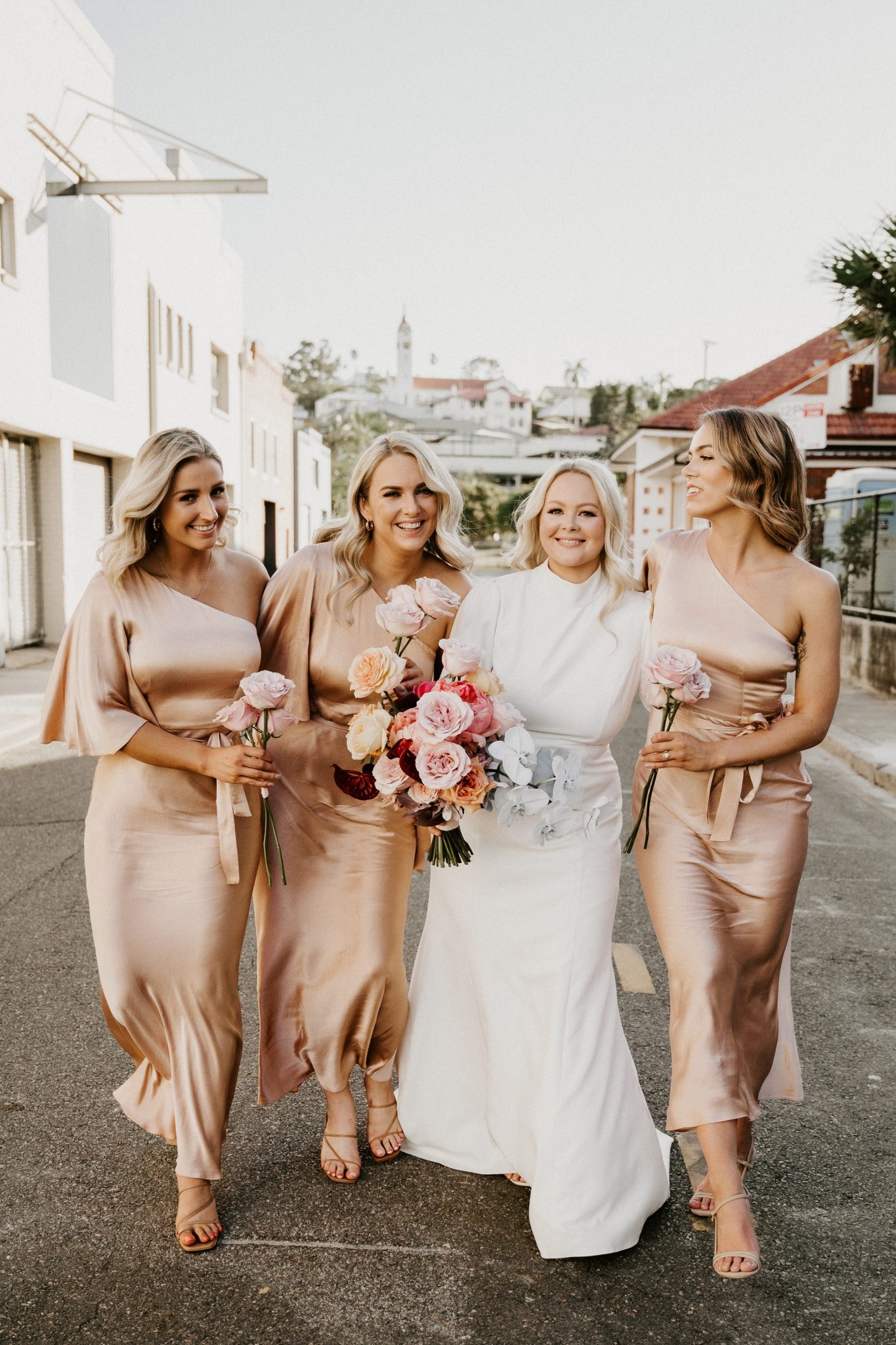 Neutral Bridesmaids Dresses To Inspire OneFabDay