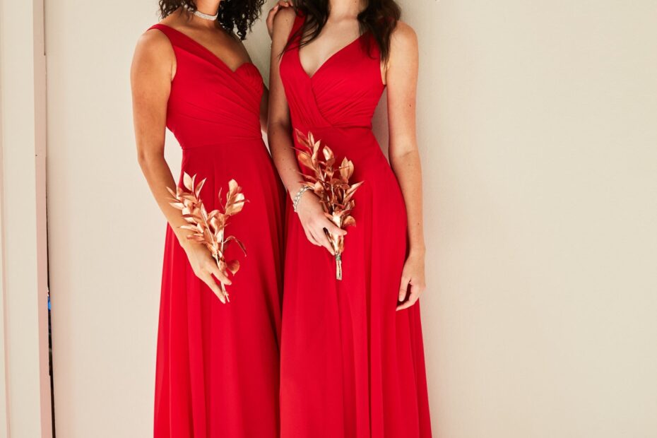 New Color Alert Scarlet Bridesmaid Dresses David s Bridal Blog