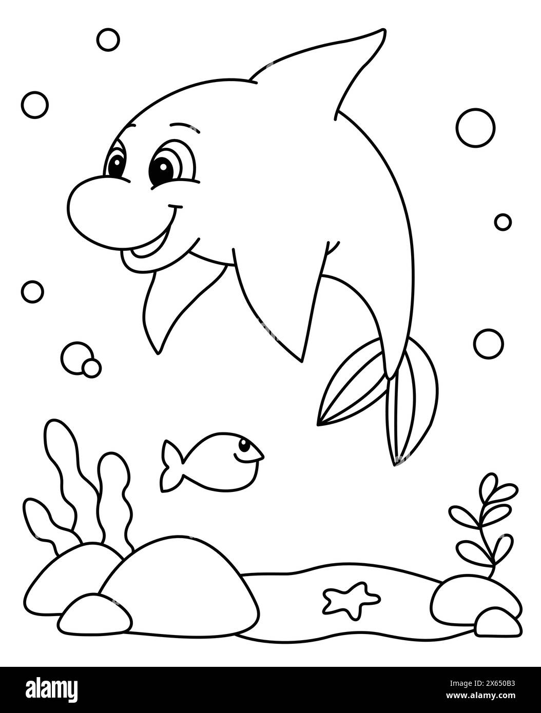 ocean animals coloring pictures
