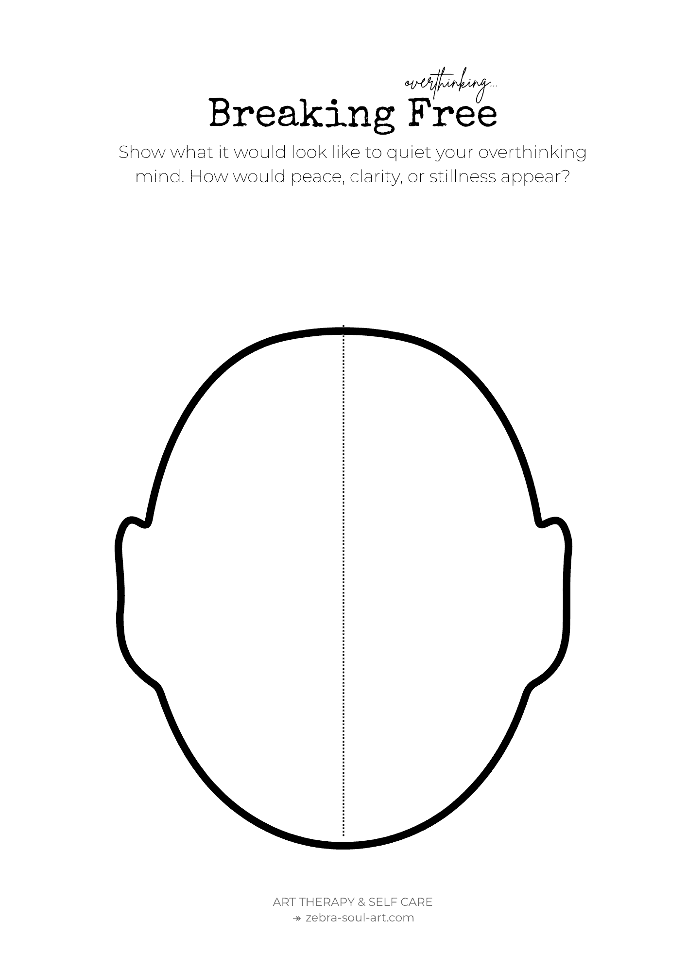 Overthinking Worksheets Free Printables To Help You Clear Your Mind And Gain Clarity 