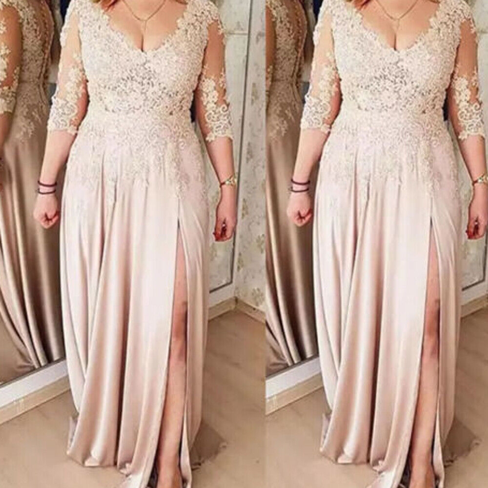 champagne color mother of bride dress