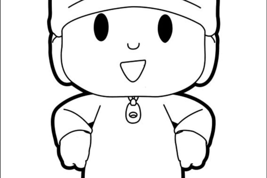 Pocoyo Coloring Book Etsy