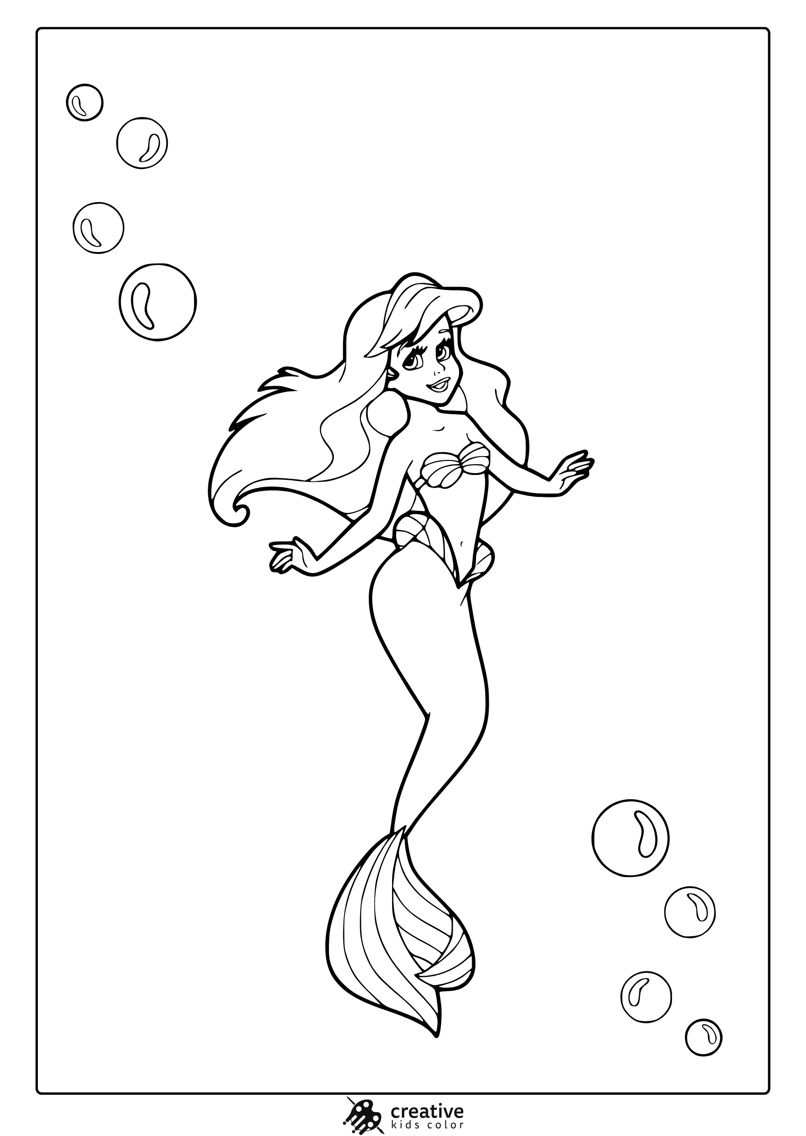 printable princess pictures to color