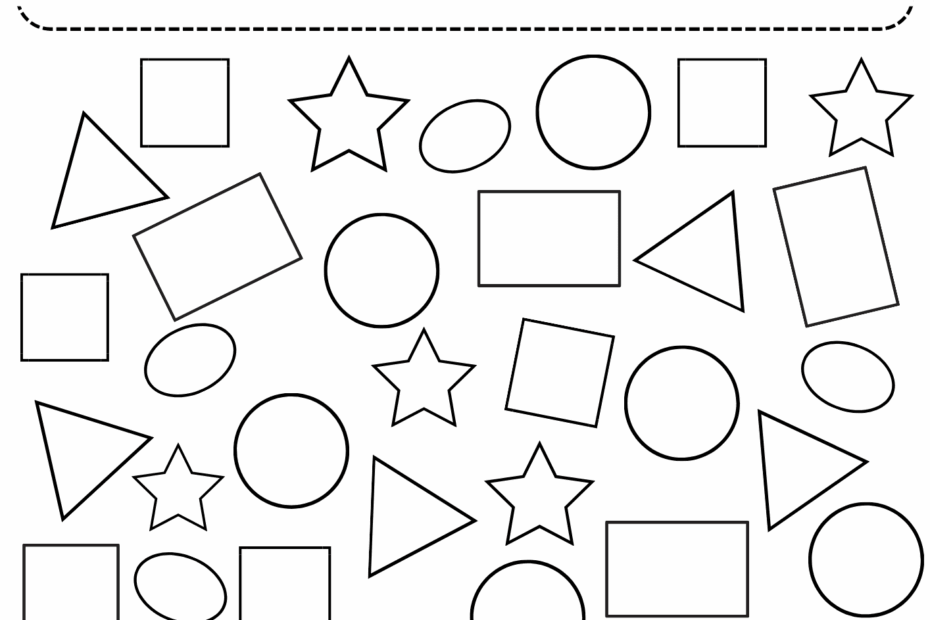 Printable Colors And Shapes Worksheets For Kids By Digital blitz