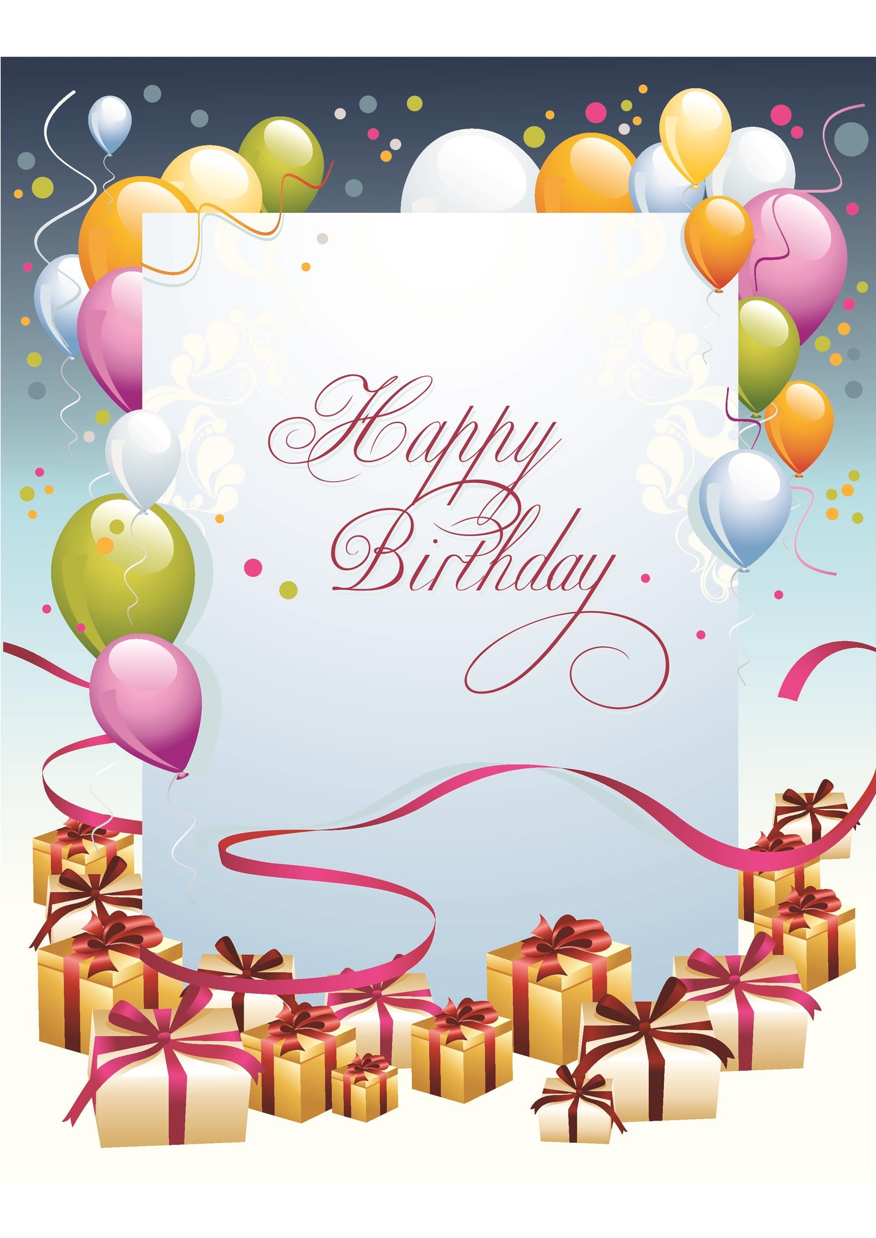 blank printable birthday card template