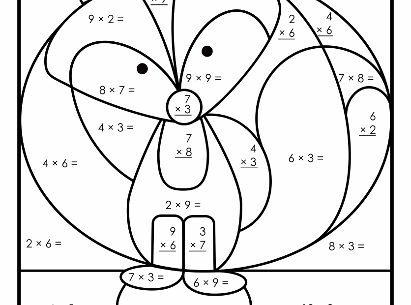 Printable Multiplication Worksheets Fun Math Worksheets Worksheets Library