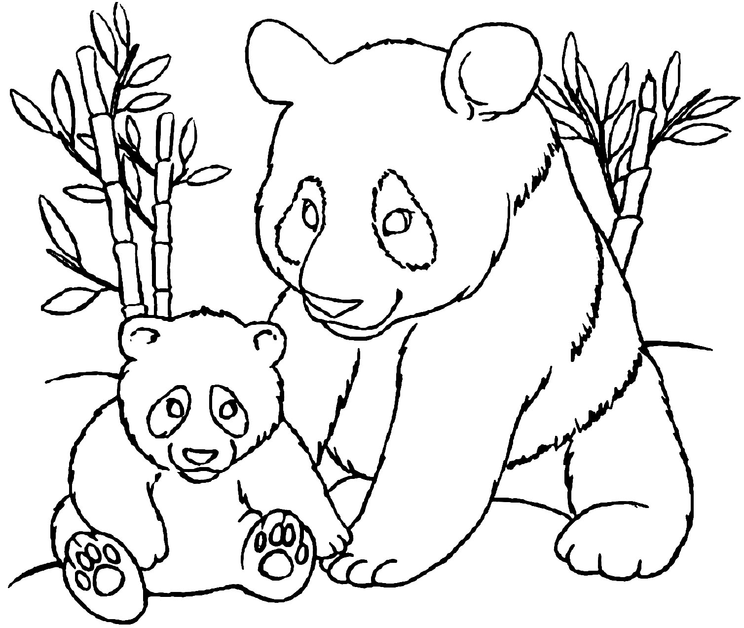 panda color sheet