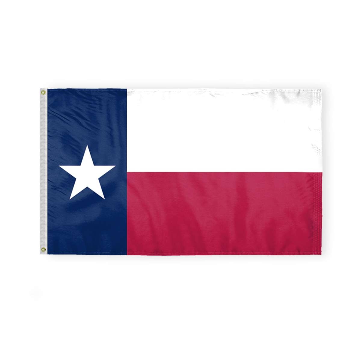 PromoPatriot s Texas State Flag 3x5 Ft Double Sided Reverse Print On Back 200D Nylon Brass Grommets Stitched Edges Fade Proof Sharp Colors Indoor Outdoor Standard Size Texas Flag Promo