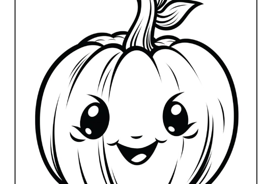 Pumpkin Coloring Pages World Of Printables