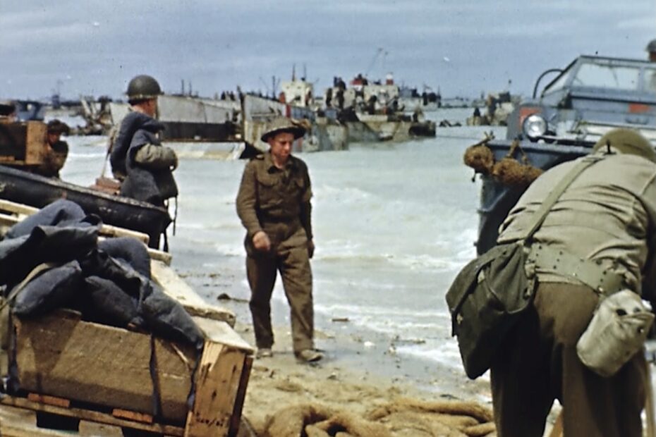 Rare Color Footage Brings D Day Memories Alive 75 Years On