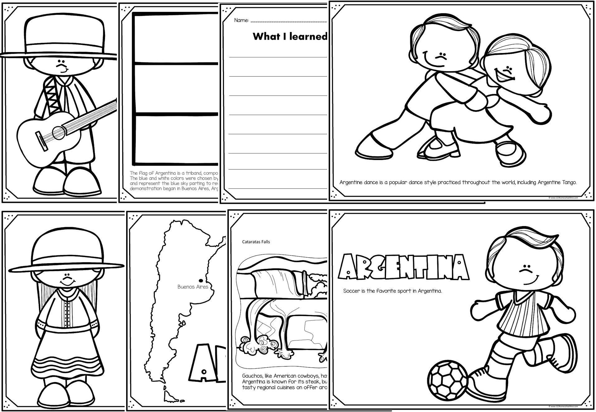 Read Color U0026 Learn Country Coloring Pages