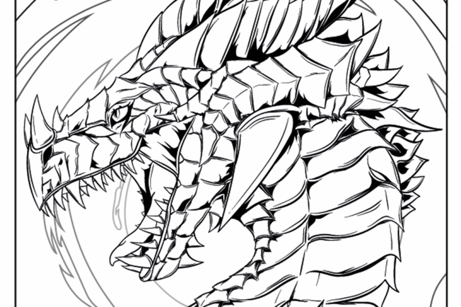 Realistic Dragon Coloring Pages Kids Activities Blog