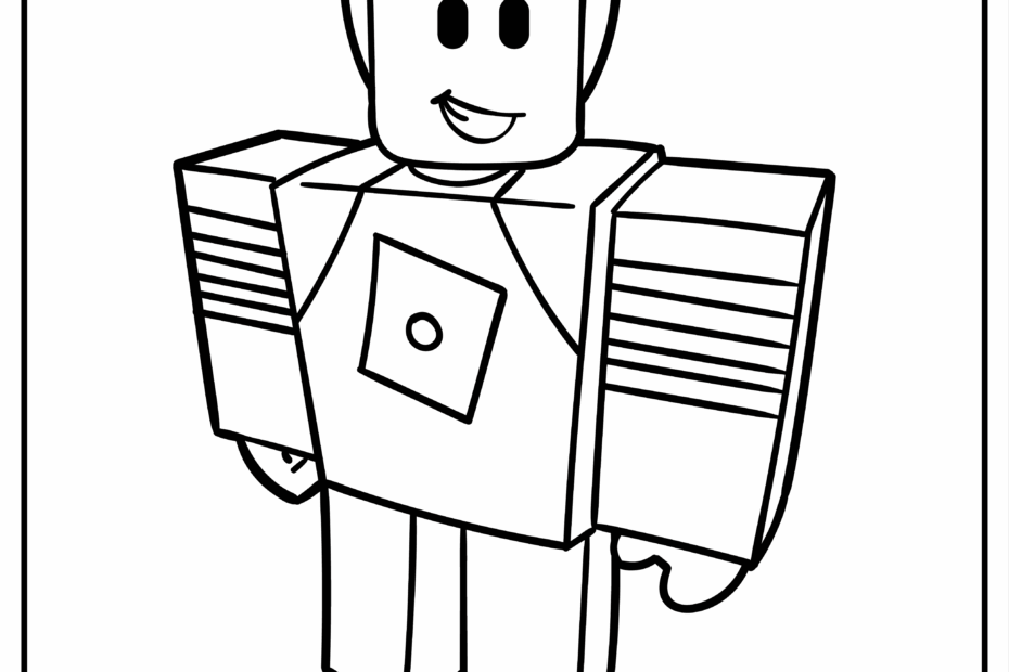 Roblox Coloring Pages 100 Free Printables