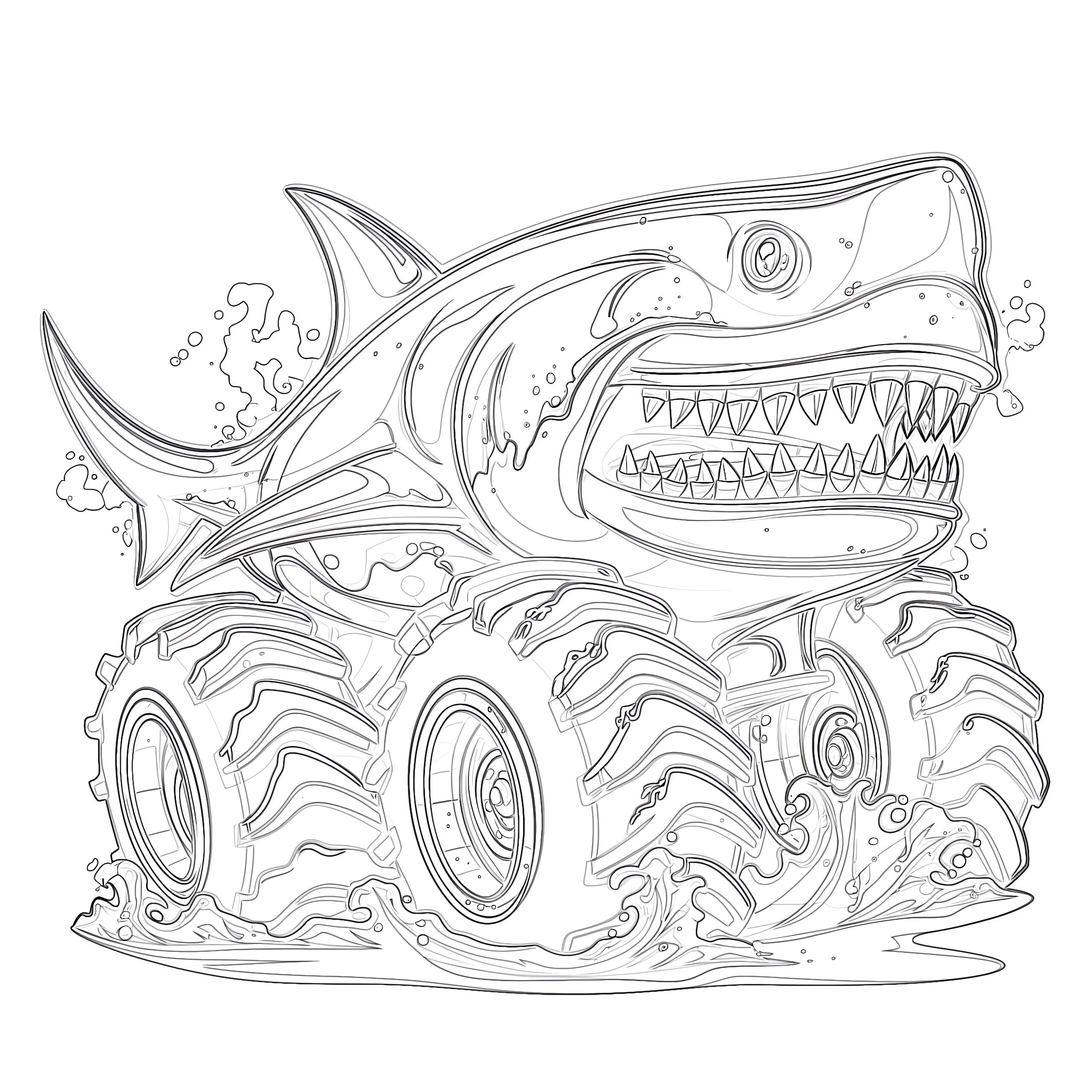 printable coloring pages of trucks