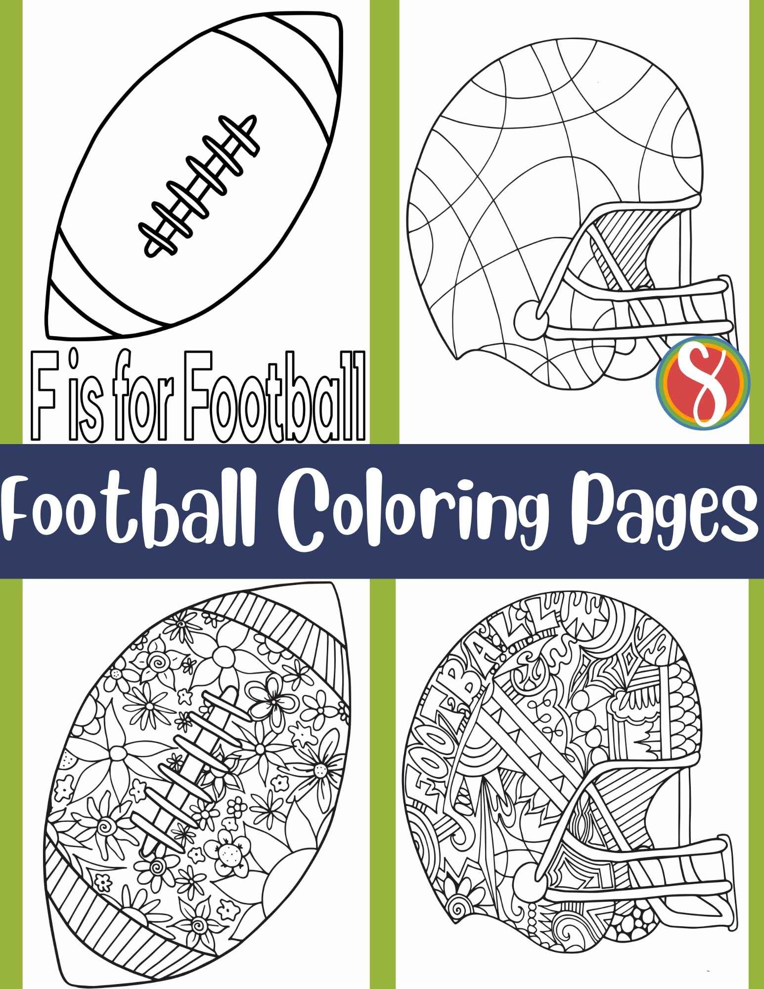 football coloring pages printable