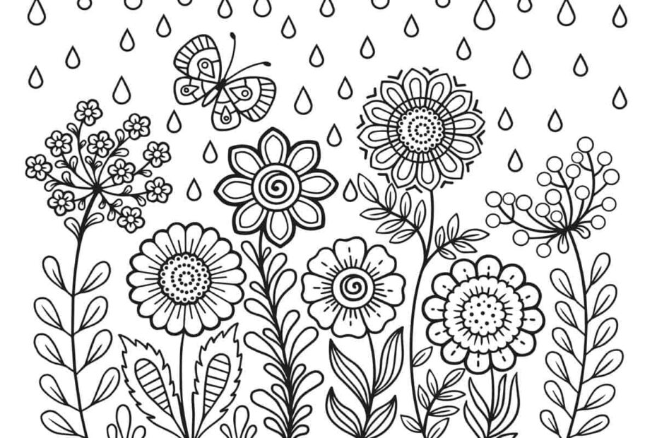 Spring Coloring Pages