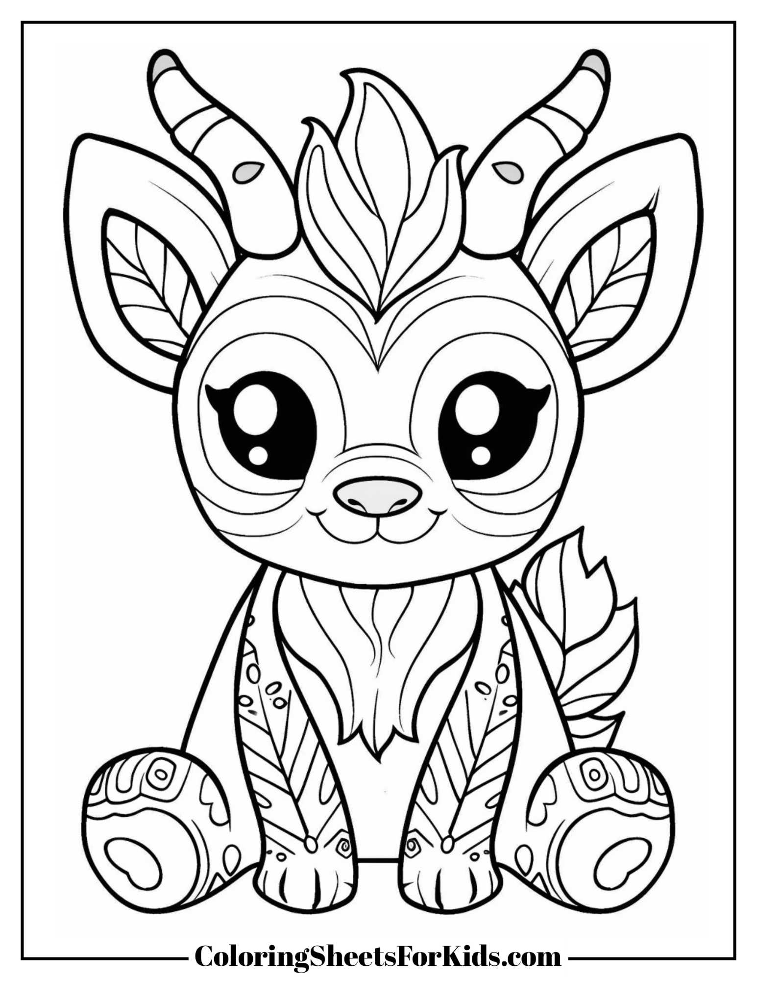 stuffed animal coloring
