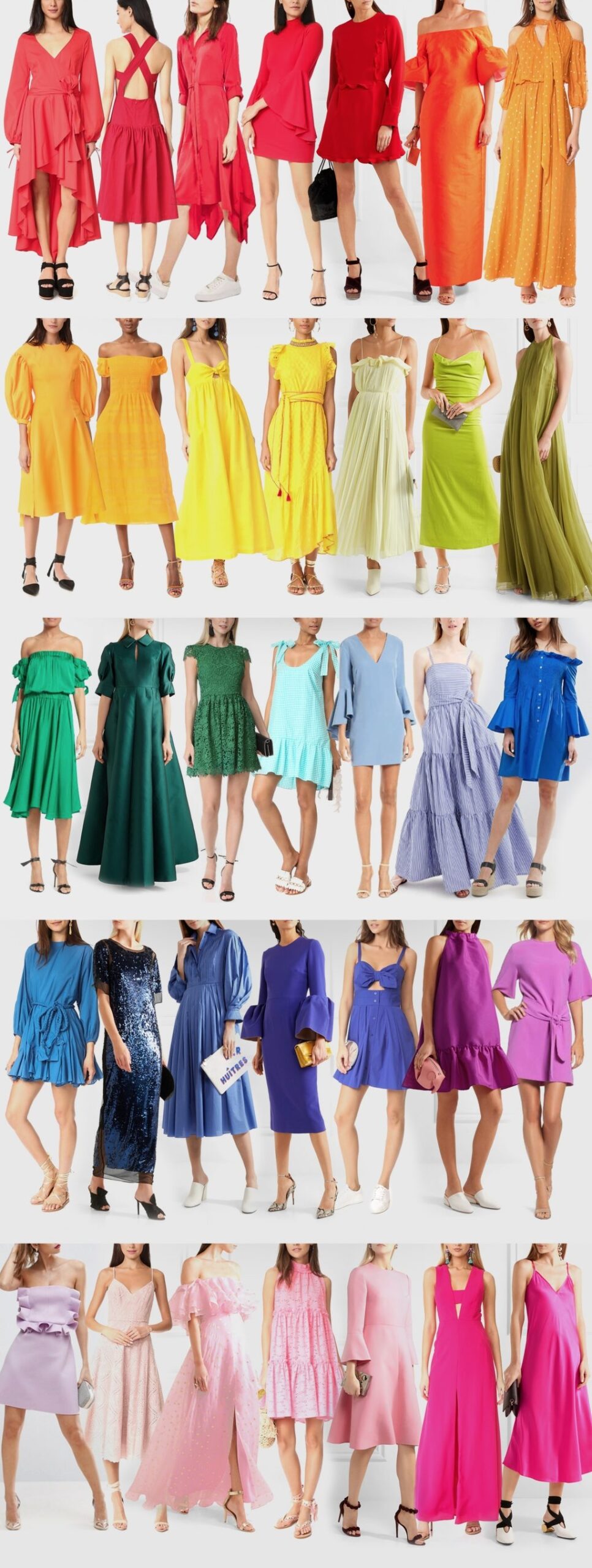 SUMMER DRESS WEEK RAINBOW COLORS Atlantic Pacific