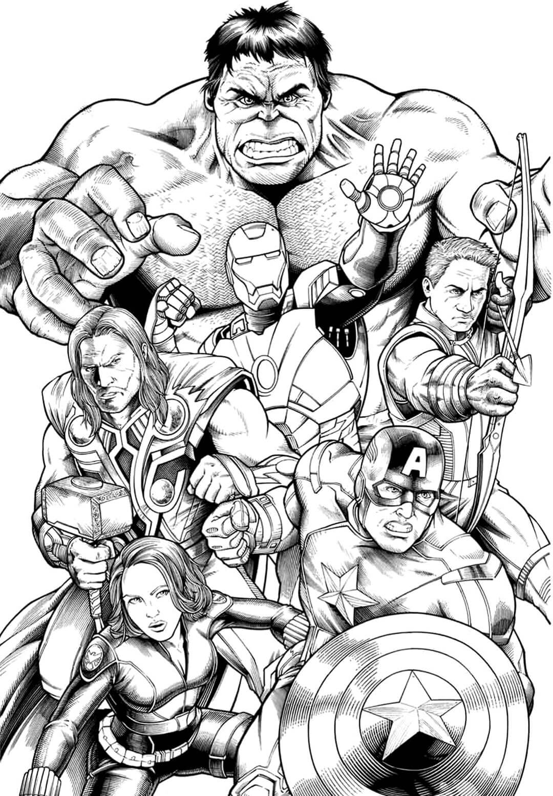 printable super hero coloring pages