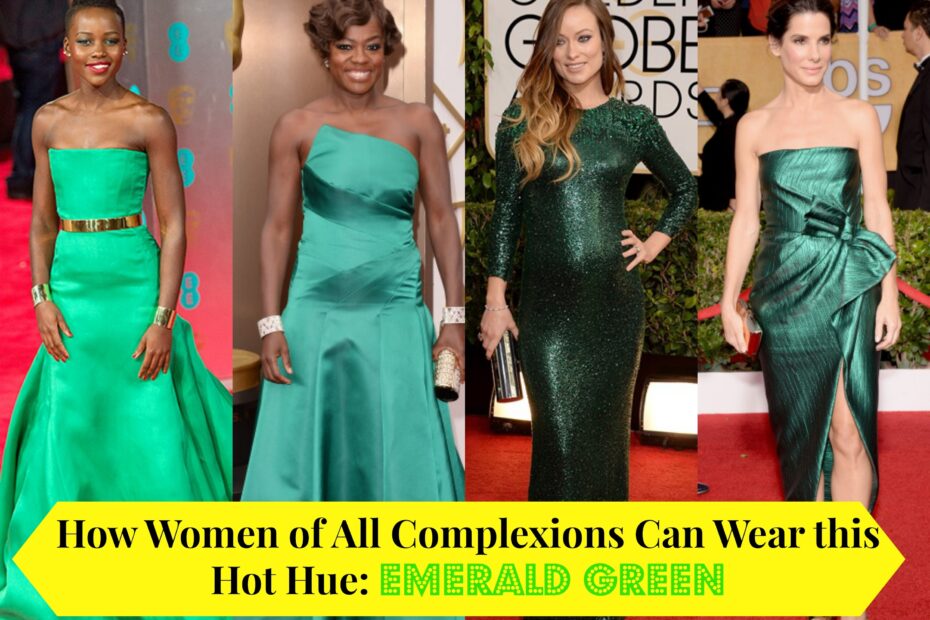 Tell Me How You Wear Emerald Green And Enter To Win A 200 Gift Card Looking Fly On A Dime