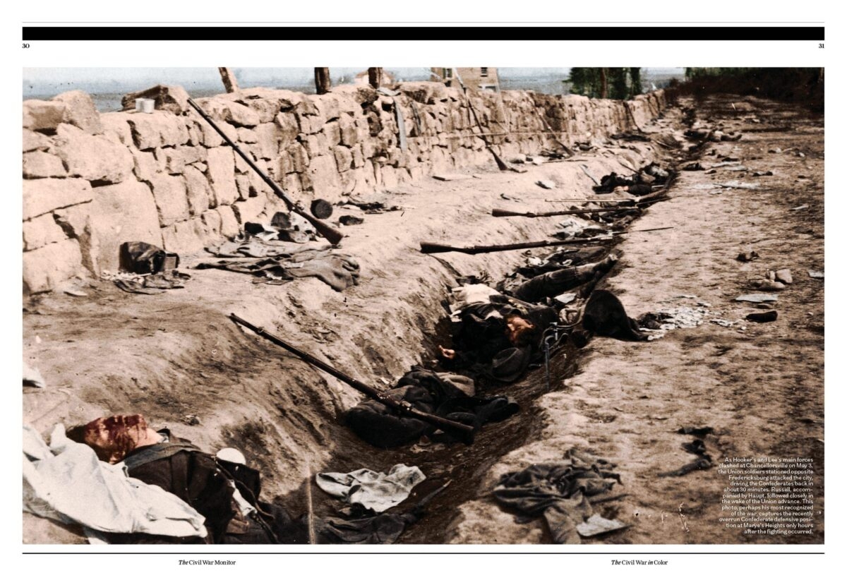 pictures of the civil war in color