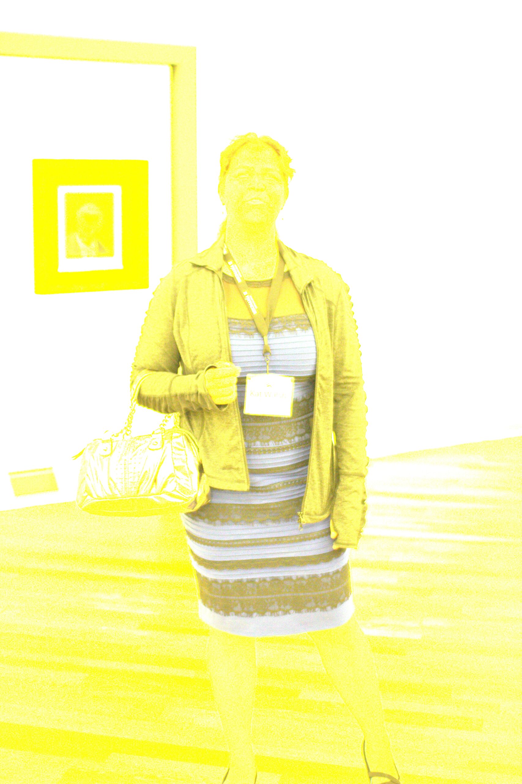 the dress color
