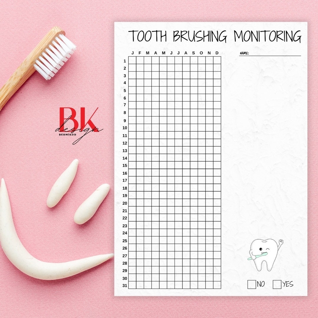 toothbrush template printable