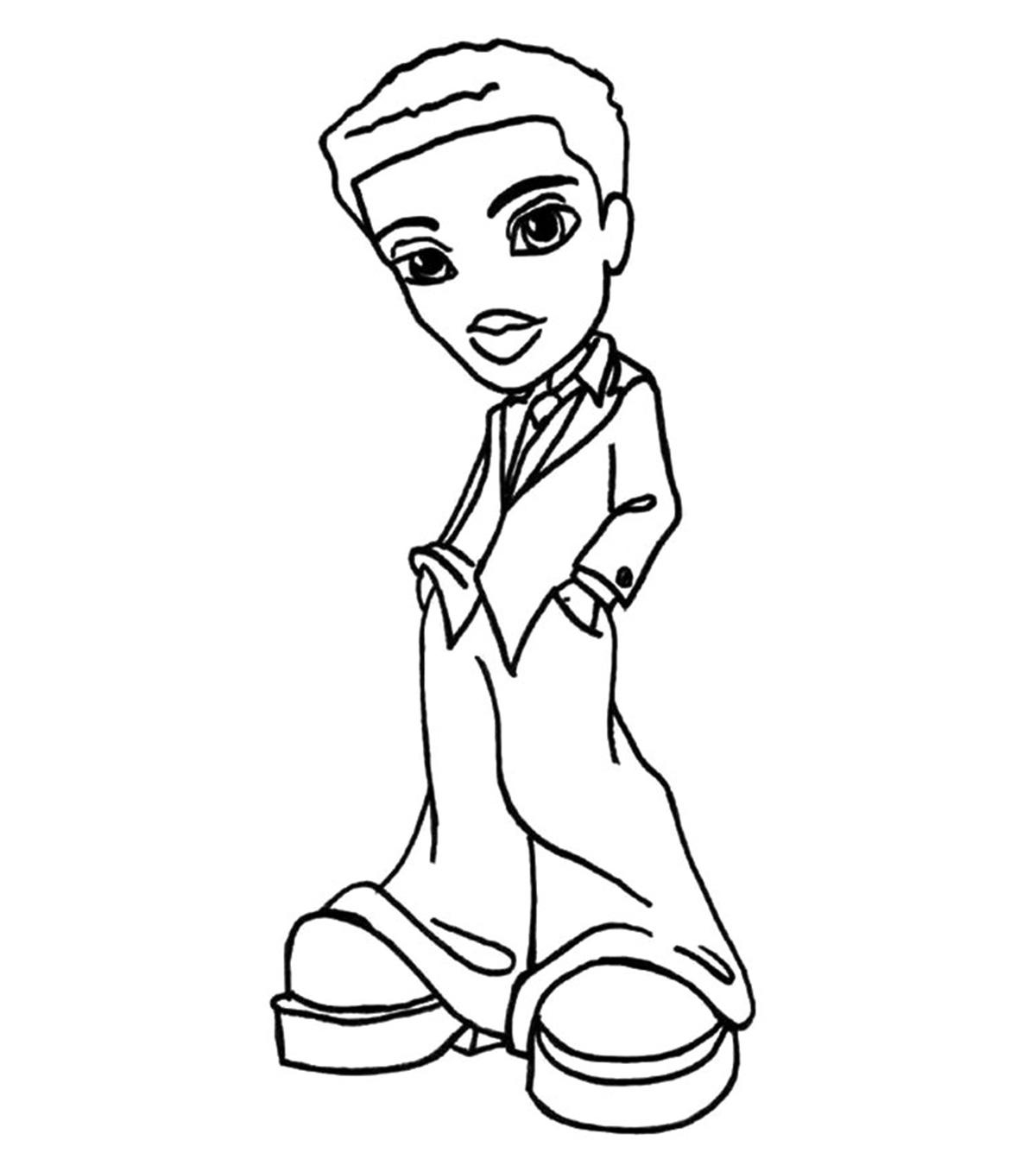 bratz coloring pictures