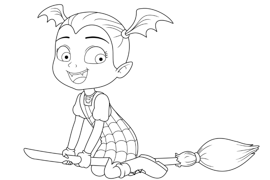 Vampirina Coloring Pages Print And Color