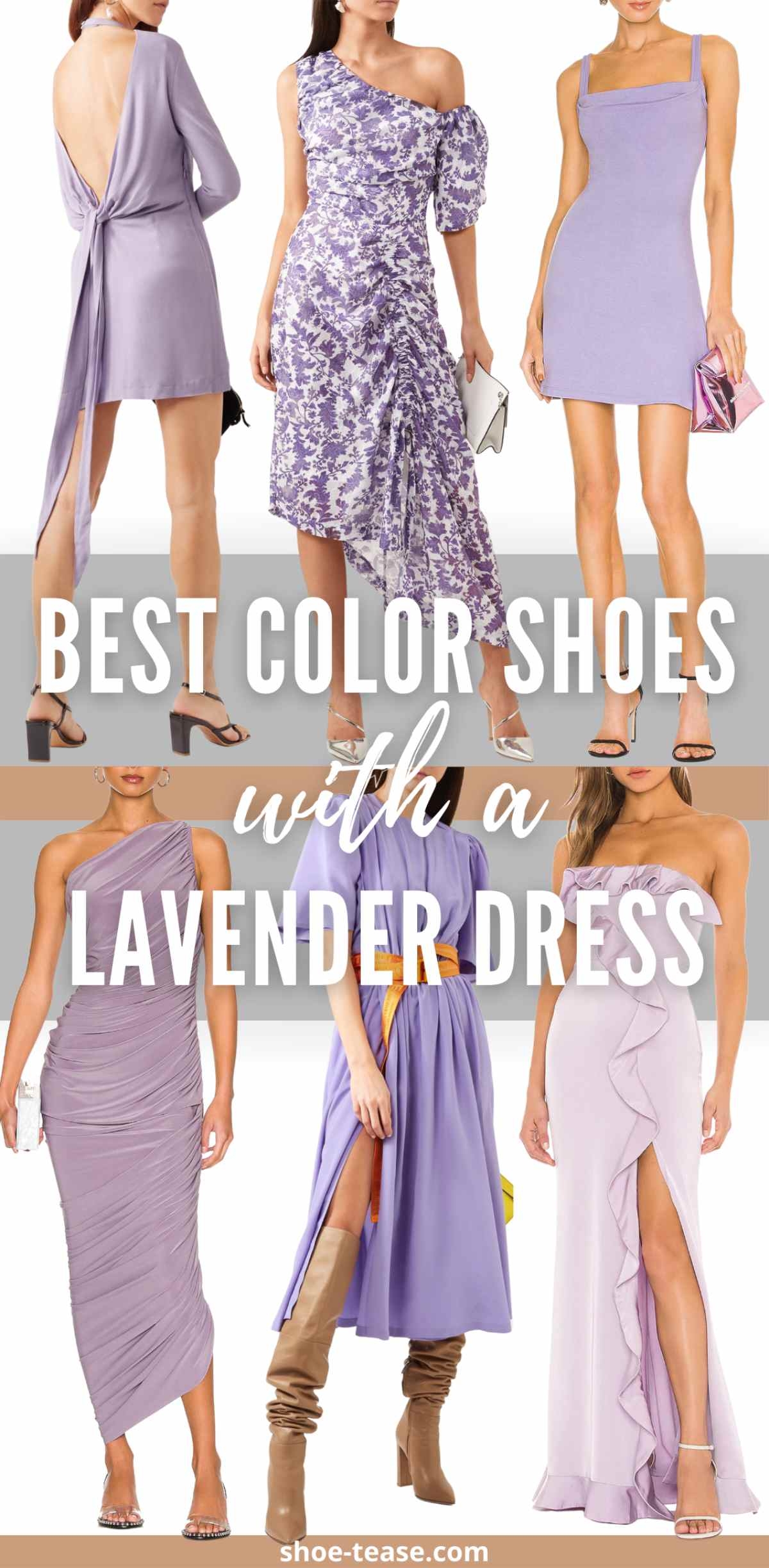 What Color Shoes With A Lavender Dress Outfit Go Best 10 Fab Combos 