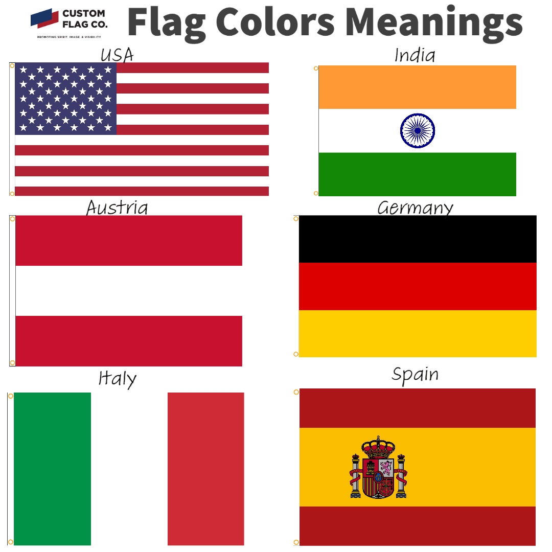 colors of the us flag represent