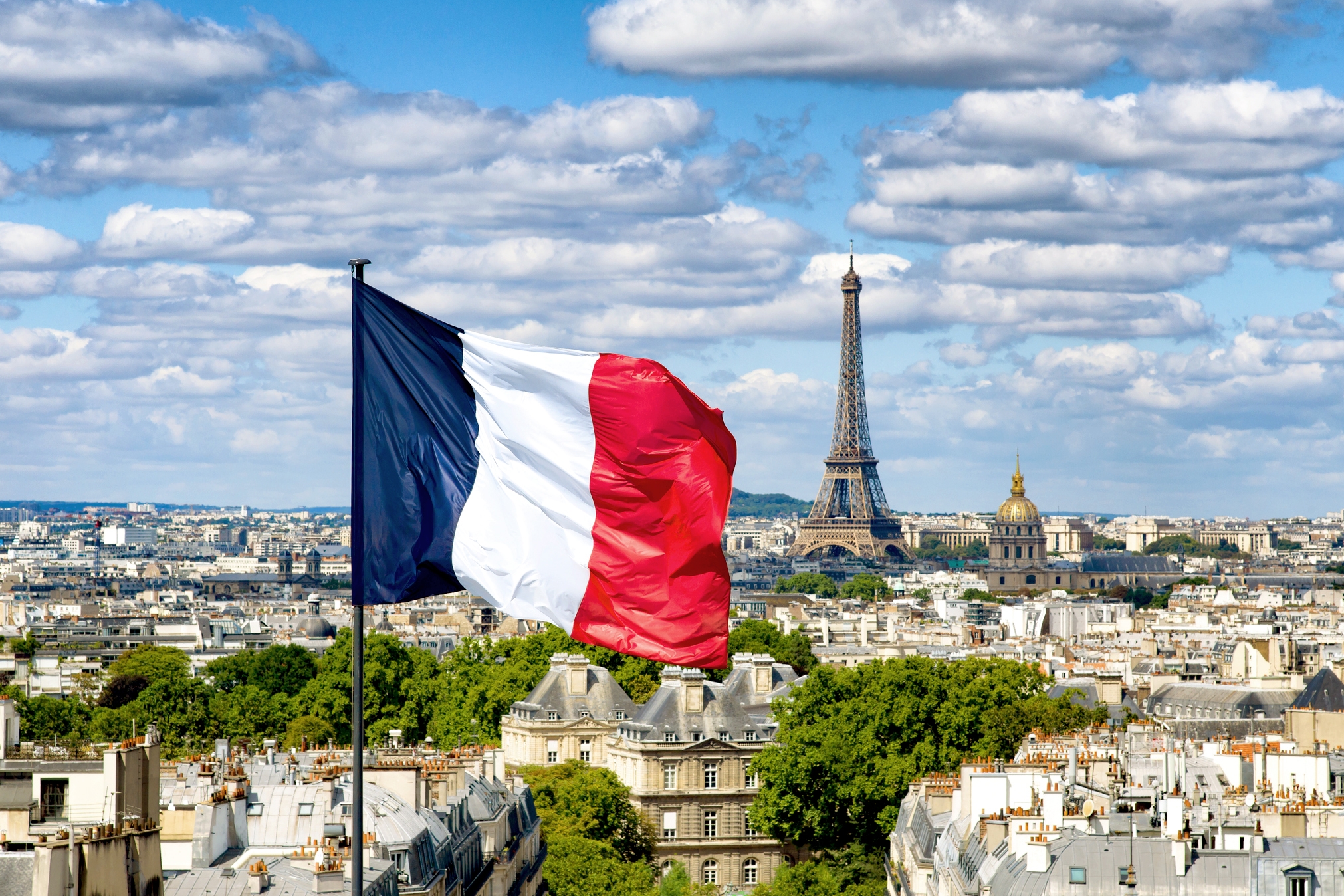 colors of paris flag