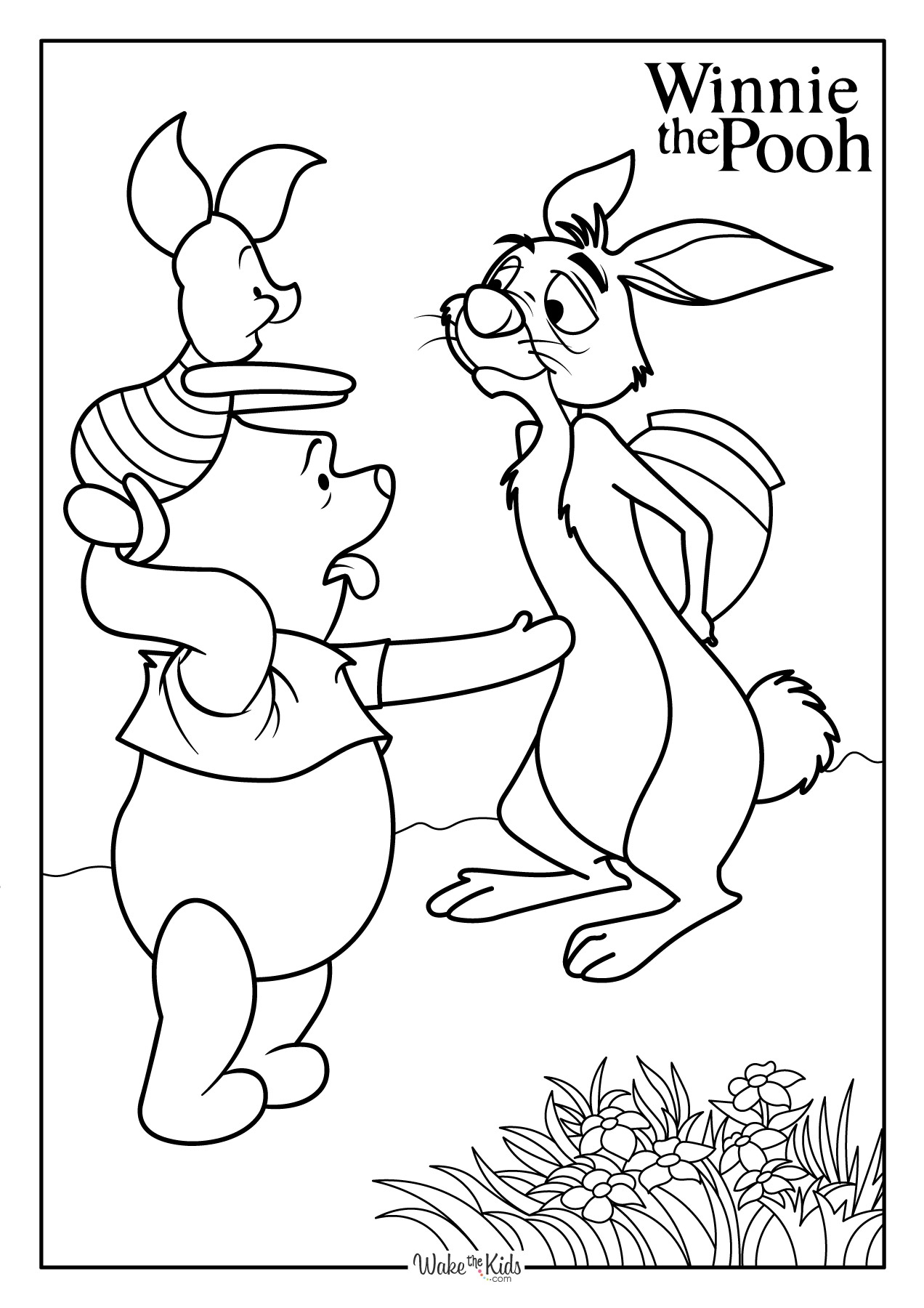 Winnie The Pooh Coloring Pages Free Printable PDFs WakeTheKids