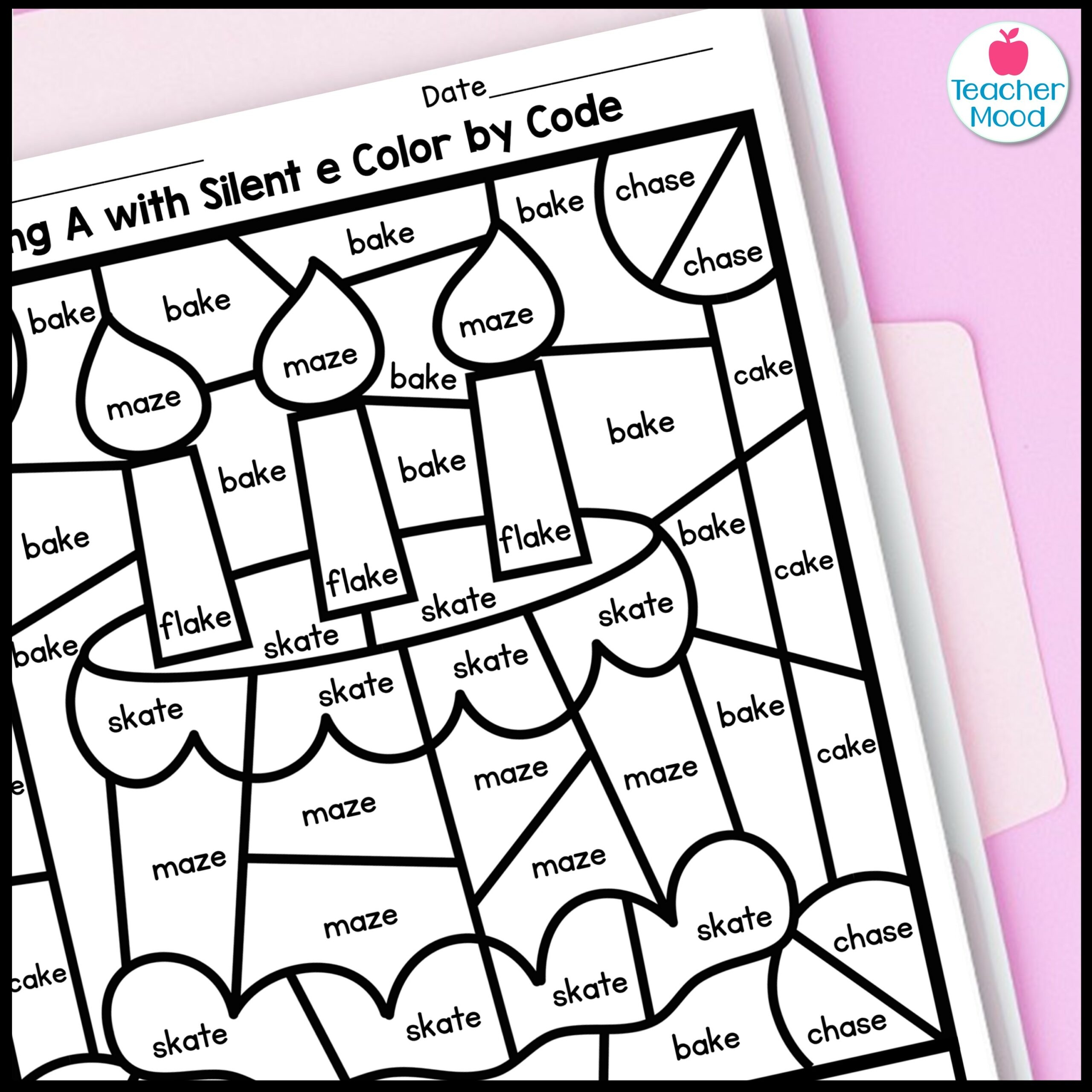 Word Work Coloring Pages Phonics Worksheets Decodables Made By Teachers